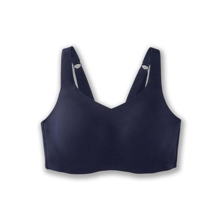 Brooks Womens Dare Underwire Running Bra - Navy (352876-BQS)